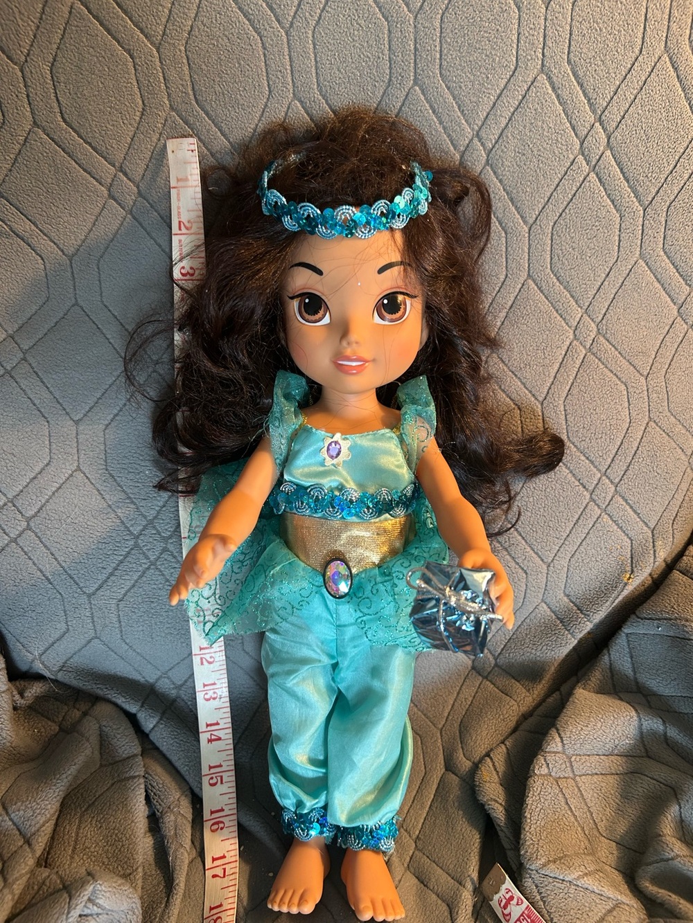 Jasmine Turquoise Princess Fashion Doll for Kids Vintage
